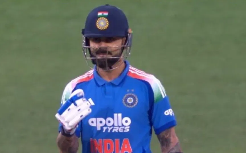 Virat Kohli beams with joy; punches in air after avoiding hat-trick of ducks vs Australia